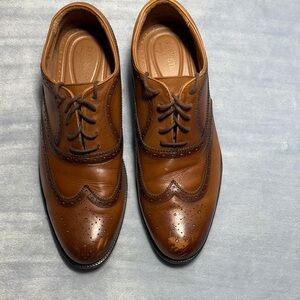 G. H. Bass Men's Flex Step Leather Wingtip Shoes